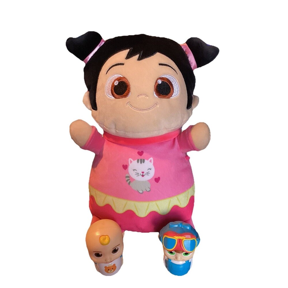 Cocomelon Hug Mees Squishmallow Kelly Toy Plush Stuffed Pillow Toy + Moonbug Toy